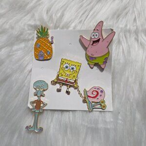 SpongeBob Squarepants Pin Set